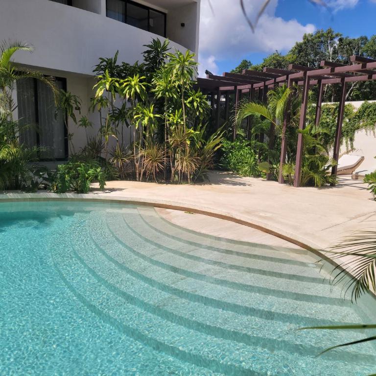 Estudio nuevo en Tulum 5 minutos de la playa con alberca y Gym - One-Bedroom Apartment - 30