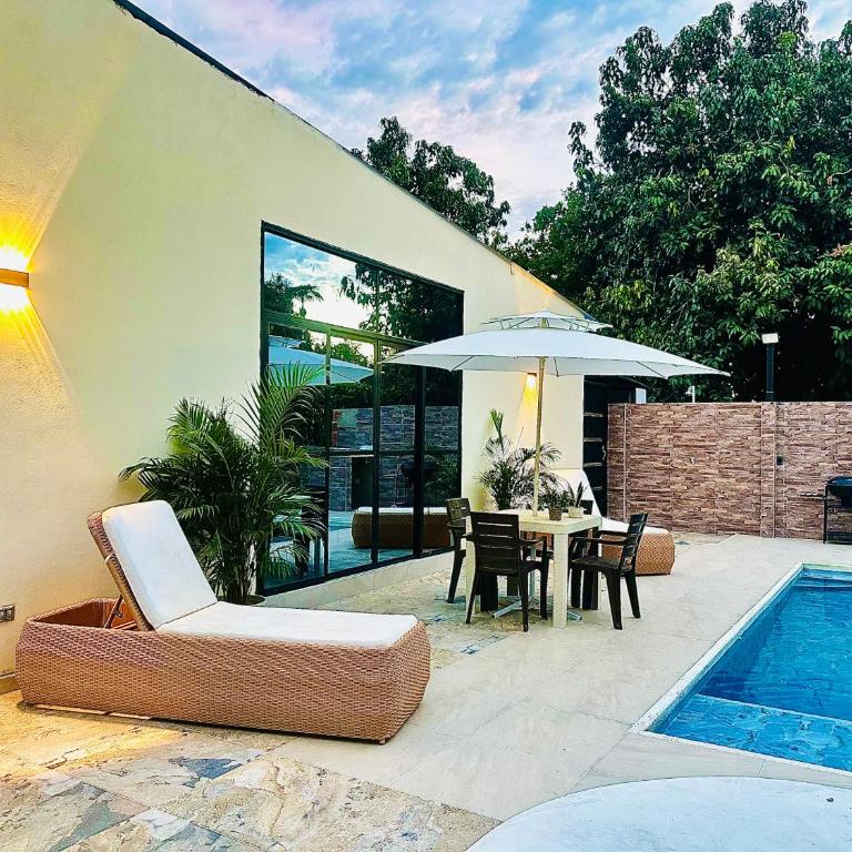 Villa Paz Casa tranquila con piscina privada - Apartamento - 4
