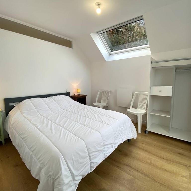 Maison VUE SUR MER plage de Trestrignel avec WIFI à PERROS-GUIREC - Réf 817 - Casa con 1 dormitorio - 1