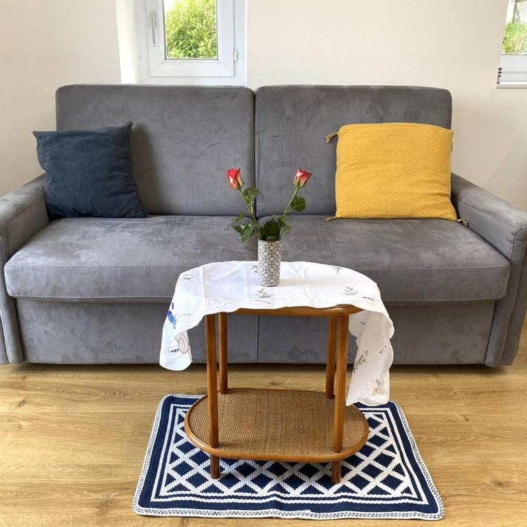 Maison VUE SUR MER plage de Trestrignel avec WIFI à PERROS-GUIREC - Réf 817 - Casa con 1 dormitorio - 13