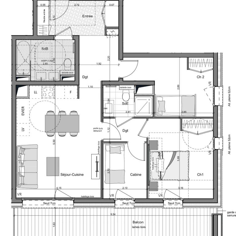 Chez Marie et Thibaut - Appartement 3 Chambres - 5