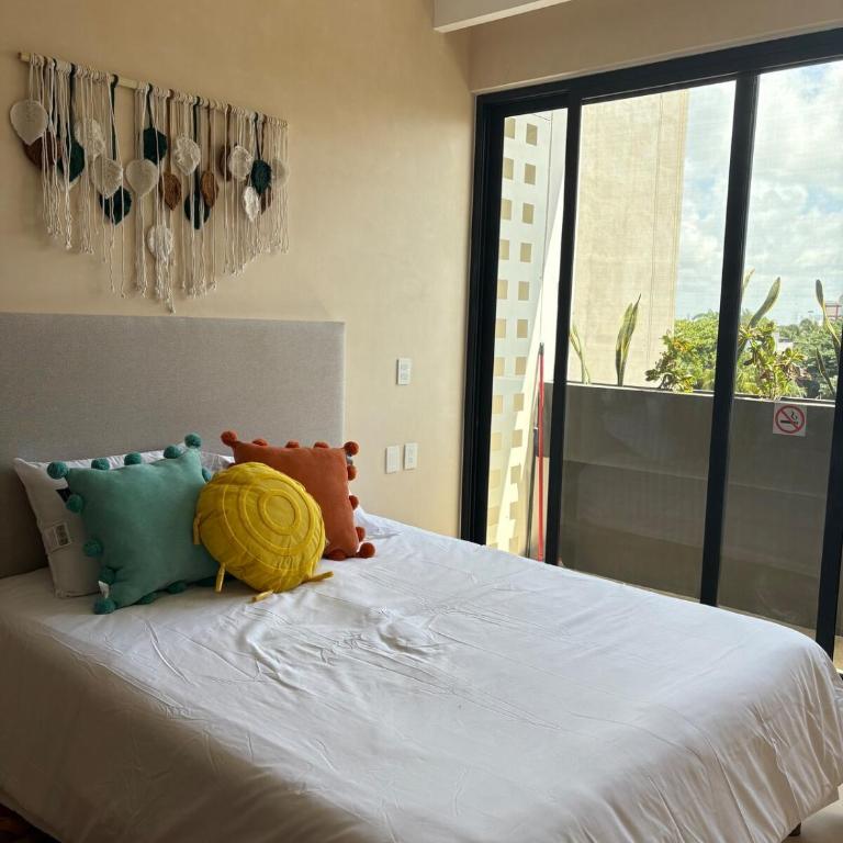 Nuevo estudio con rooftop y alberca cerca de la 5a Av y playa - One-Bedroom Apartment - 9