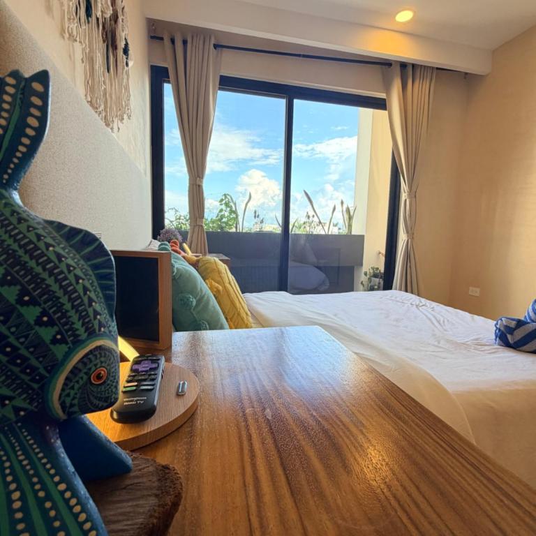 Nuevo estudio con rooftop y alberca cerca de la 5a Av y playa - One-Bedroom Apartment - 12