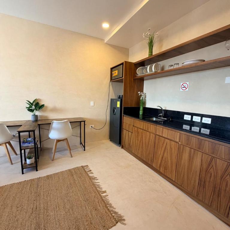 Nuevo estudio con rooftop y alberca cerca de la 5a Av y playa - One-Bedroom Apartment - 20