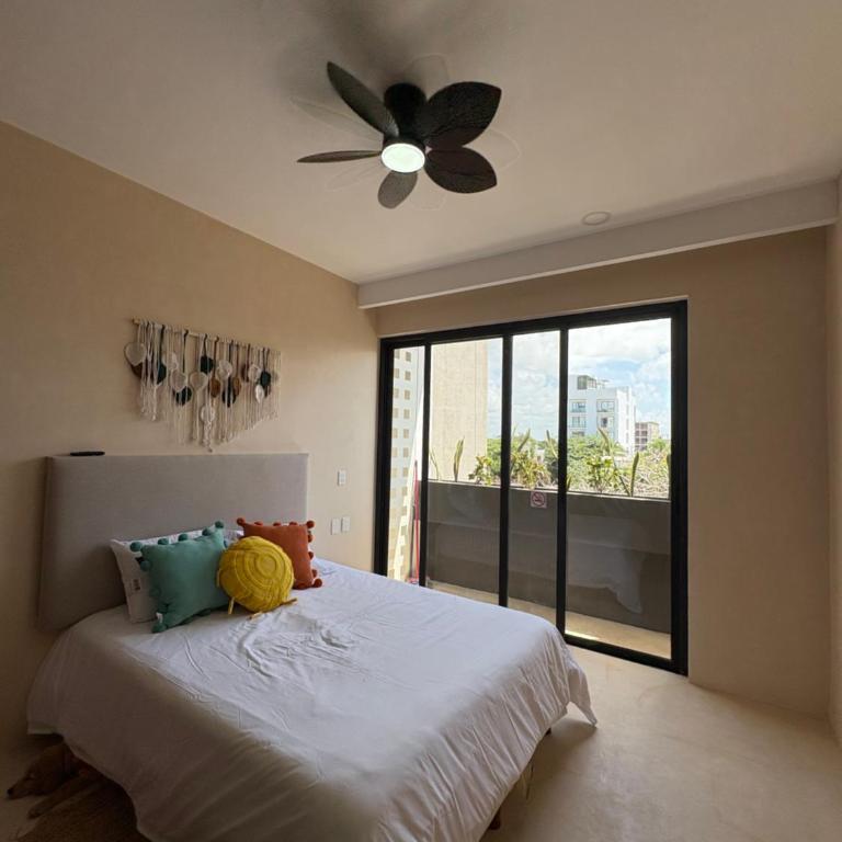 Nuevo estudio con rooftop y alberca cerca de la 5a Av y playa - One-Bedroom Apartment - 21