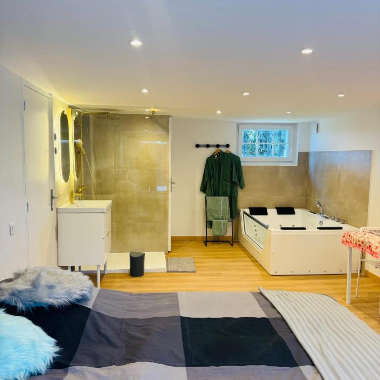 Love Room Jacuzzi Privatif à Martigues - Appartement 1 Chambre - 3