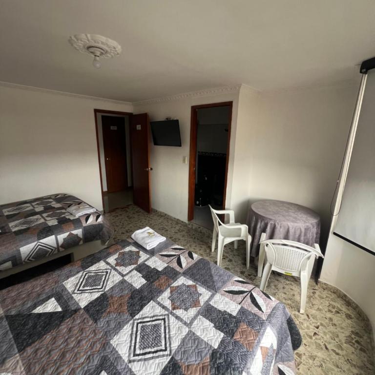 Hotel El paraiso Funza - Habitación Doble - 2 camas - 4