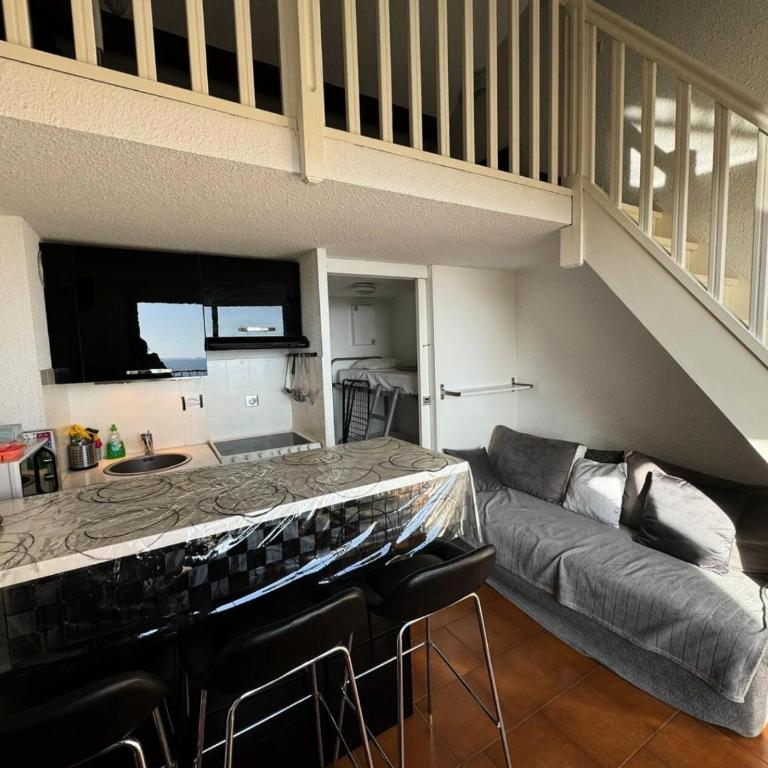 Résidence les Hauts d'Athéna - maeva Home - Studio vur mer duplex + coin cabine 4 personnes - Budget MAE-2403 - Studio - 2
