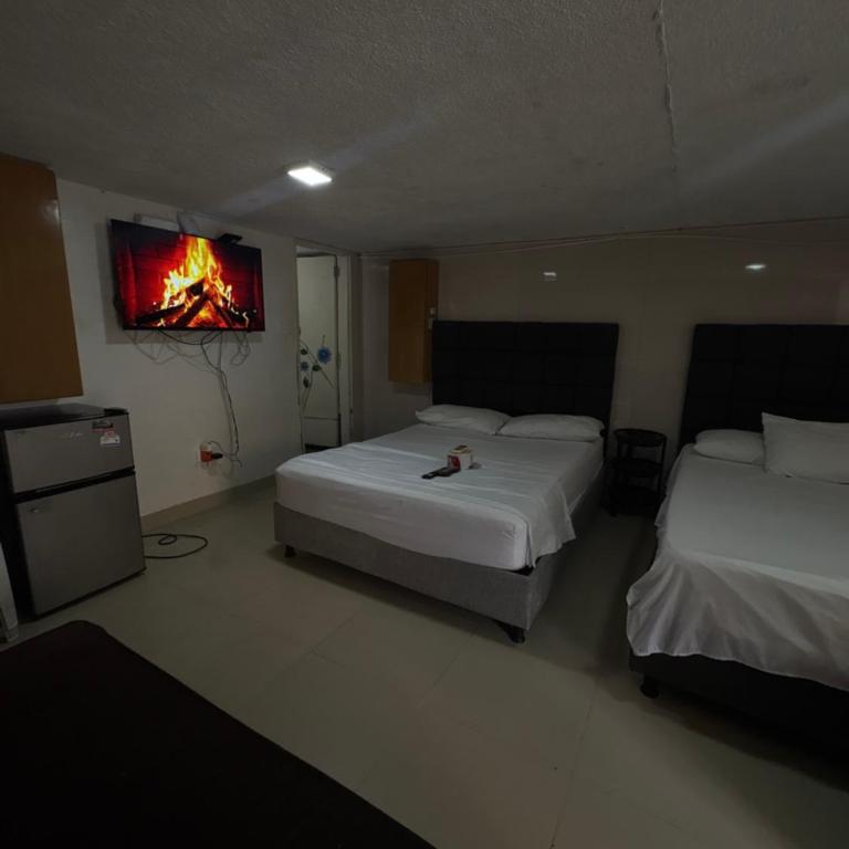 Corales aparta estudio habitación - One-Bedroom Apartment - 1