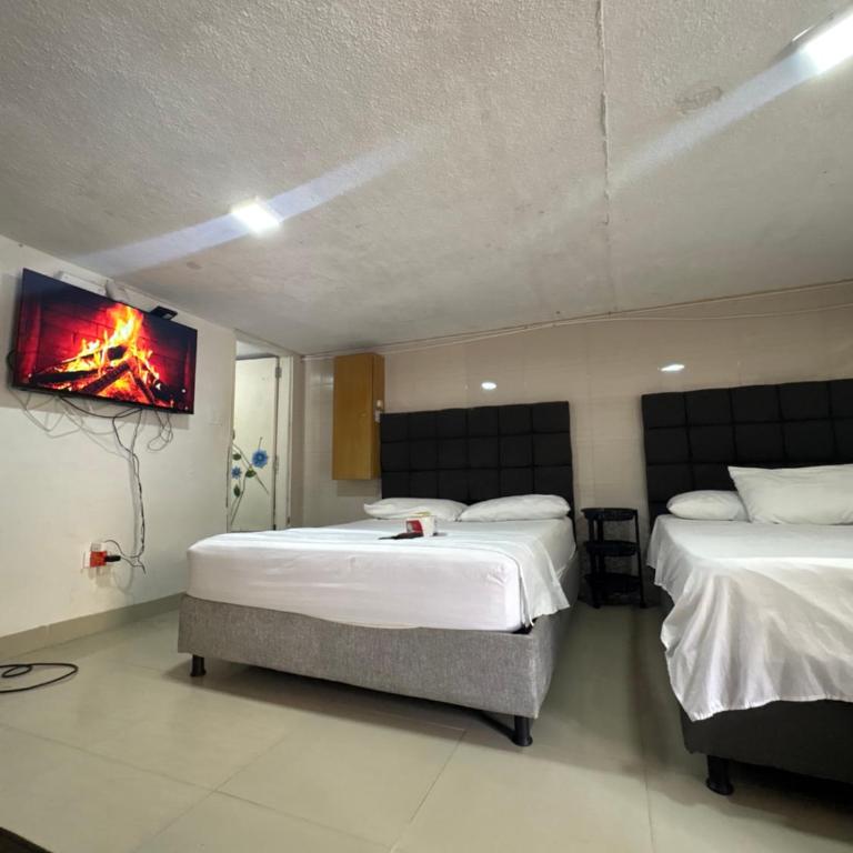 Corales aparta estudio habitación - One-Bedroom Apartment - 2