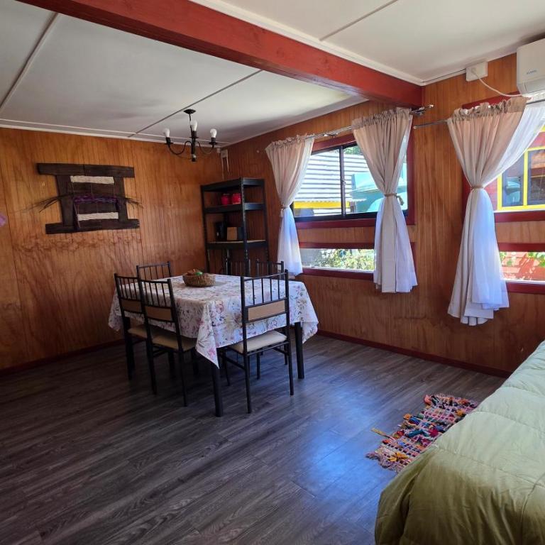 Cabañas y hostal Aurora - Cabaña con vistas al jardín - 7