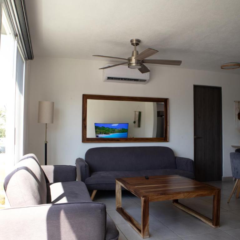 Escapada familiar, departamento para 8 con Club de Playa incluido - Apartamento de 3 dormitorios - 13