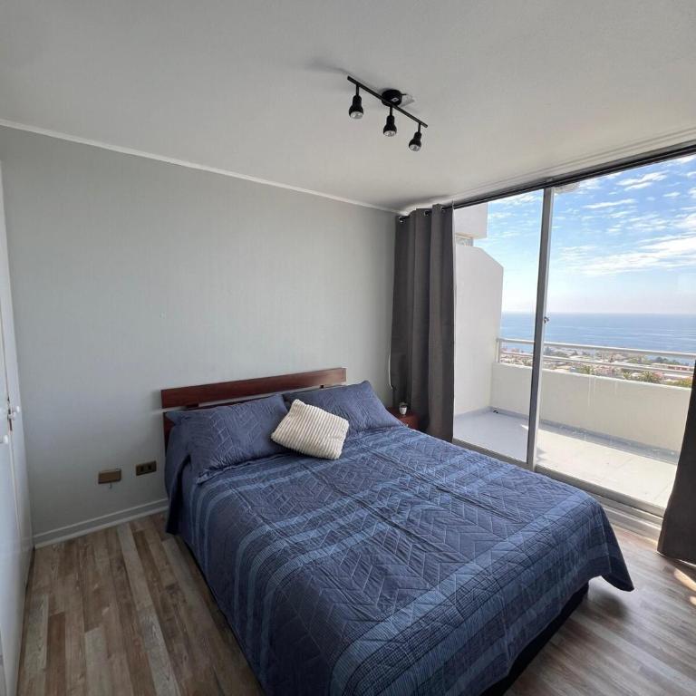 Vista al mar a pasos de la USM Valparaíso - Three-Bedroom Apartment - 5