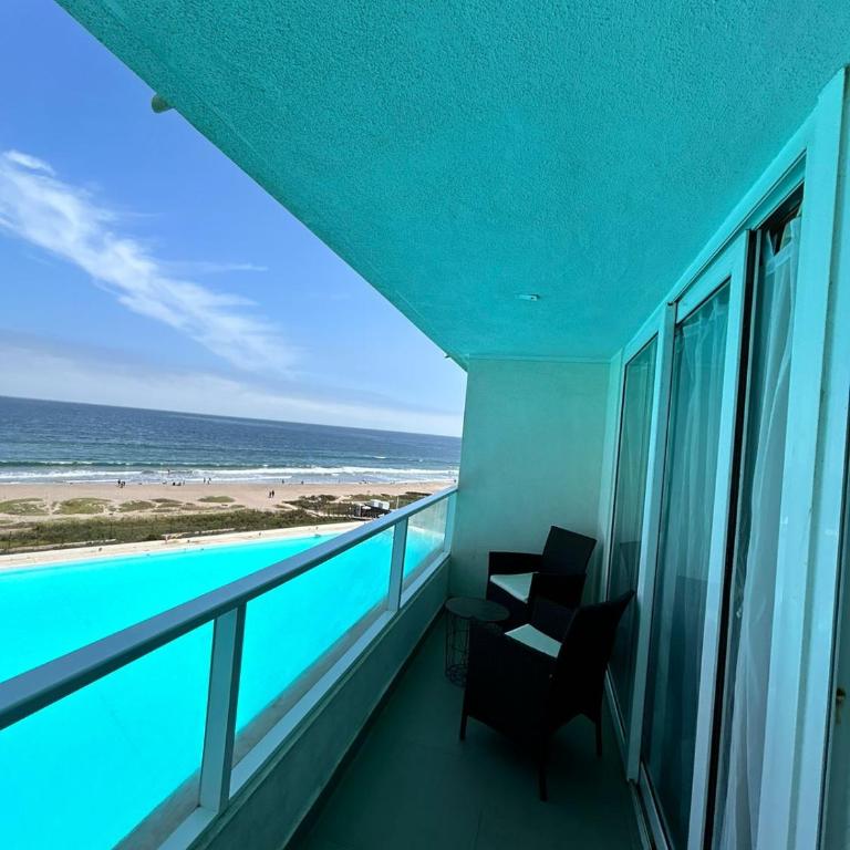 Depto con vista panoramica al Mar- piso 7- Laguna del Mar - One-Bedroom Apartment - 10