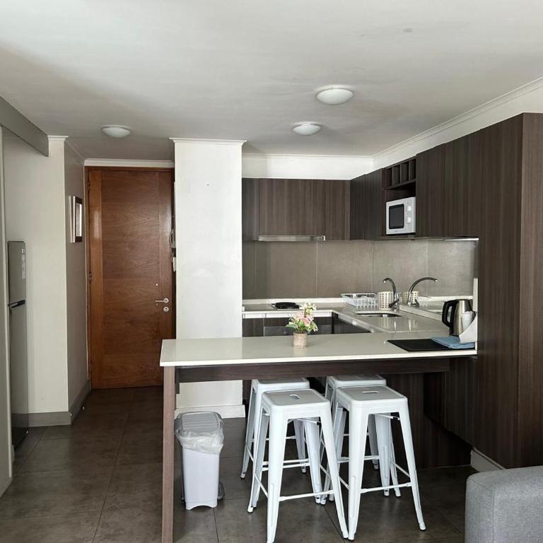 Depto con vista panoramica al Mar- piso 7- Laguna del Mar - One-Bedroom Apartment - 11