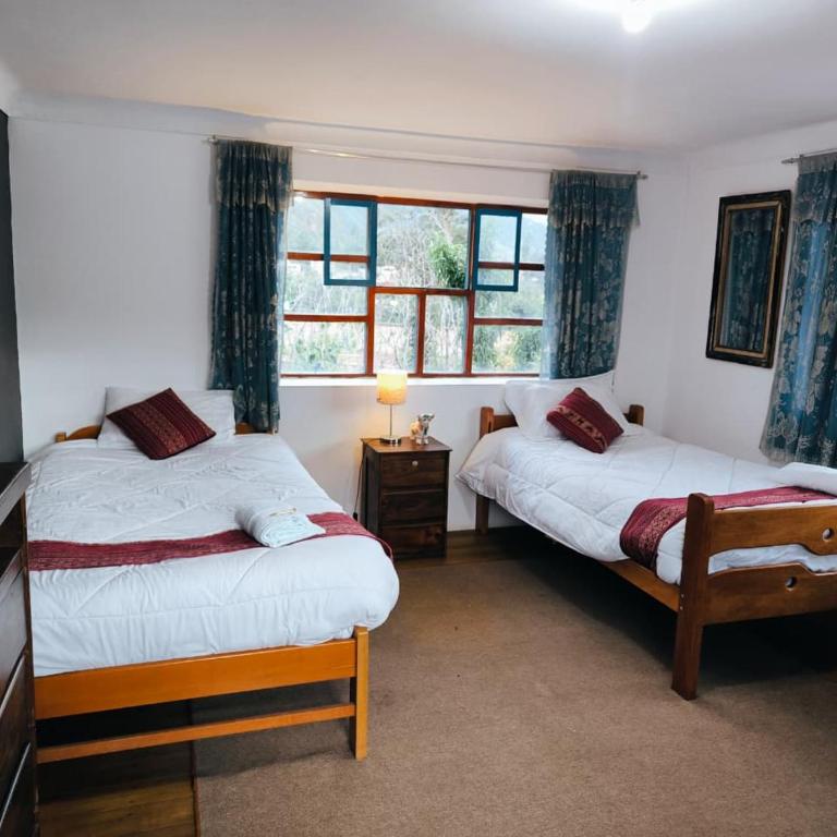 The Willow B&B - Habitación Doble con vistas a las montañas - 2 camas - 1