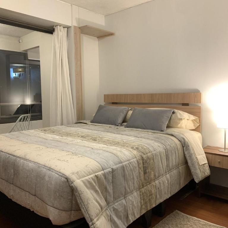 Cómodo departamento frente a Mall Parque Arauco - Two-Bedroom Apartment with City View - 4