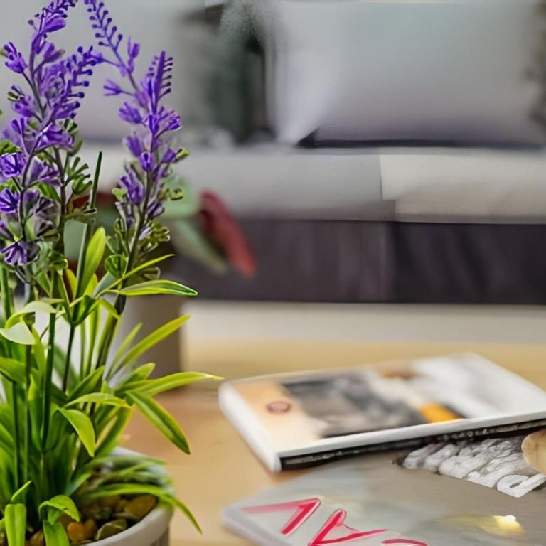 Modern Apartment with Terrace | Steps from Movistar Arena & Barrio Universitario | Up to 4 Guests - One-Bedroom Apartment with Balcony - 22