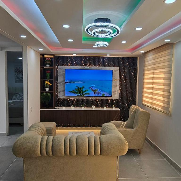 Modern apt in Cartagena with pool and beach access - Three-Bedroom Apartment - 27