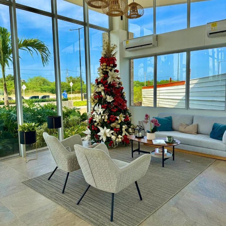 A pasos de playa privada Serena del Mar Cartagena - Three-Bedroom Apartment - 3