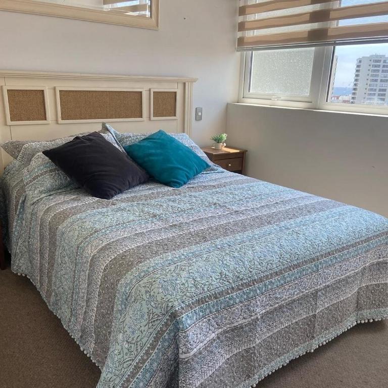 Soleado con hermosa vista a Viña del Mar - One-Bedroom Apartment - 9
