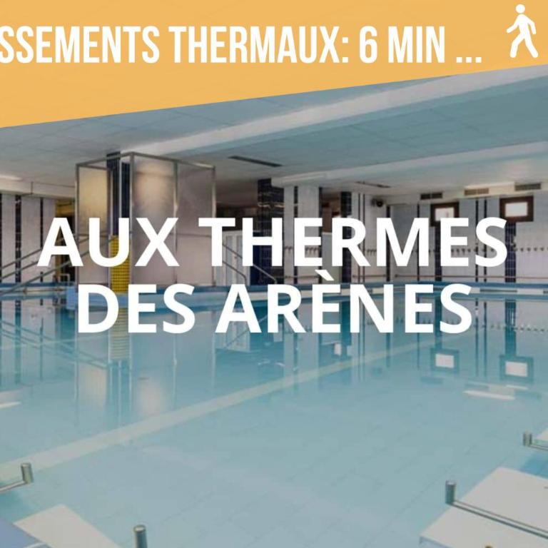 Ô Pti' Dax lumineux, Parking privé, Centre et thermes - Appartement 1 Chambre - 10