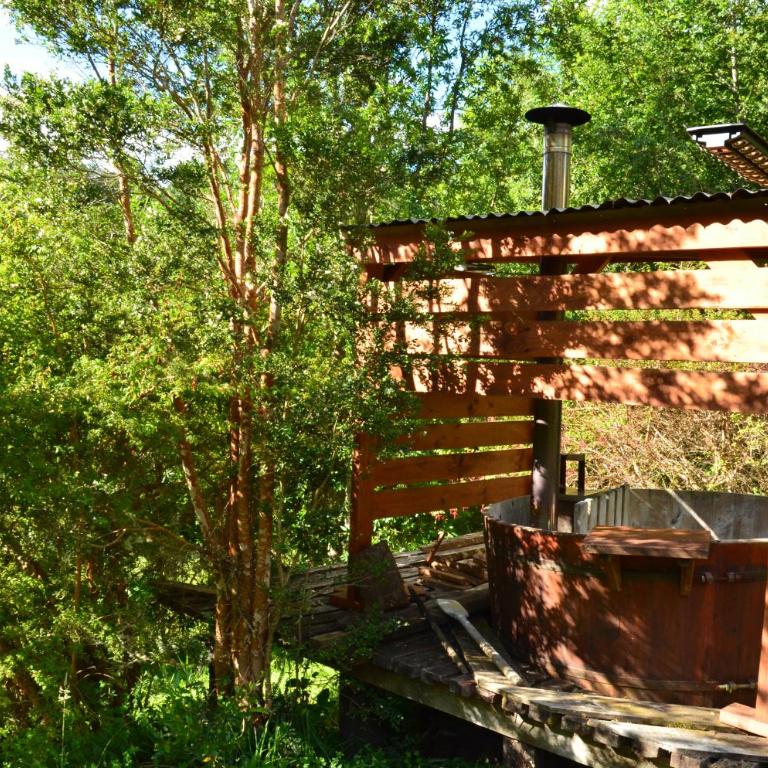 Cabañas y tinajas Rukaleufu - Three-Bedroom Vacation Home - 22