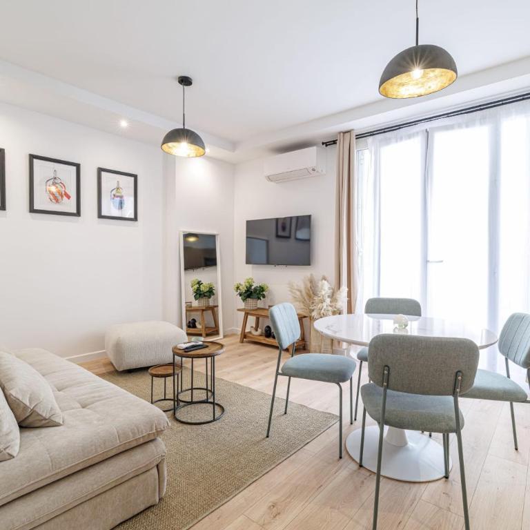 Elégant 3 Pièces 2 min à Pied de Monaco - Appartement 2 Chambres - 1