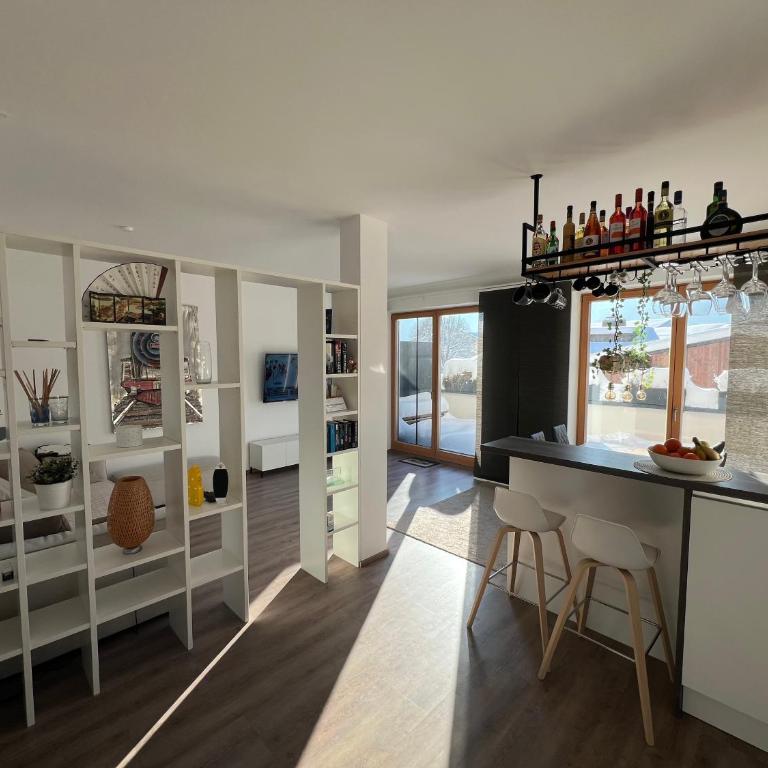 Ferienwohnung in der "Alten Post" - Chiemgau Karte - Apartment mit Terrasse - 1