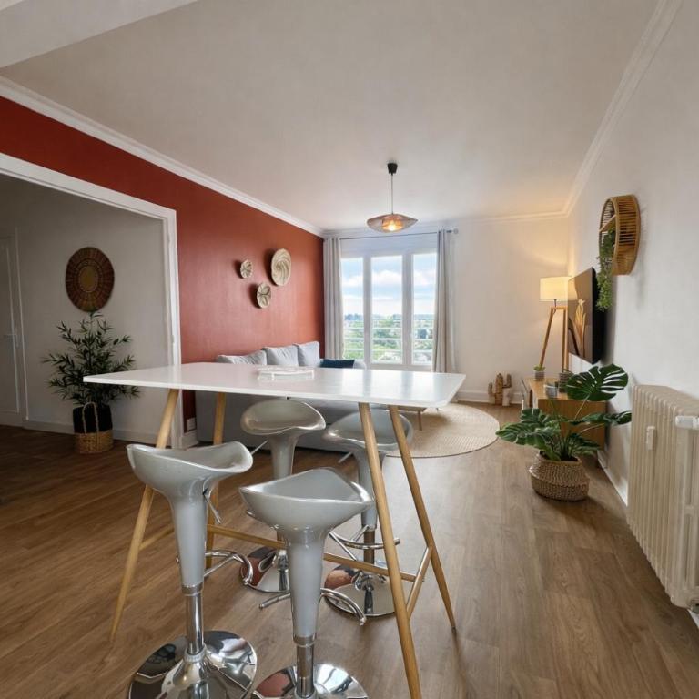 Escapade Confort à Blois - Parking Privé - Appartement 2 Chambres - 12