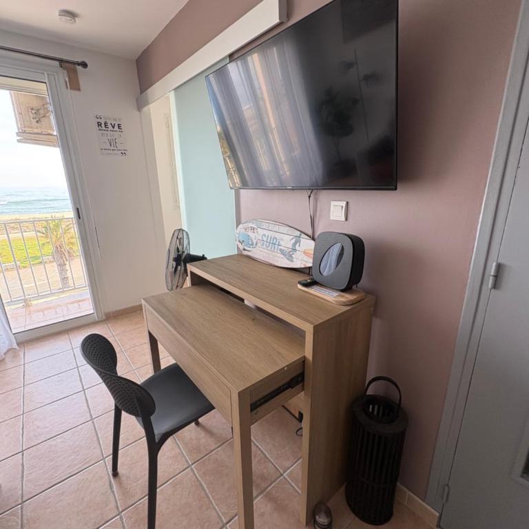 Apartment T2 Saint Cyprien Appartement avec vue sur la mer, à 50 m de la plage, parking - Apartment mit 1 Schlafzimmer - 8