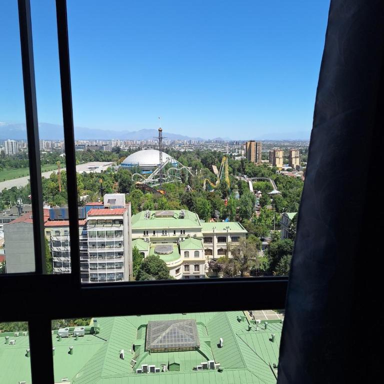 Dpto Vista hermosa Parq O'Higgins y Movistar Arena - One-Bedroom Apartment - 7