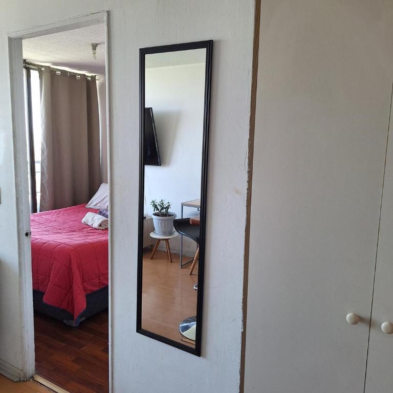 Dpto Vista hermosa Parq O'Higgins y Movistar Arena - One-Bedroom Apartment - 9