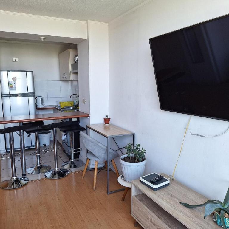 Dpto Vista hermosa Parq O'Higgins y Movistar Arena - One-Bedroom Apartment - 15