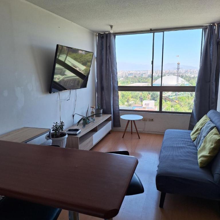 Dpto Vista hermosa Parq O'Higgins y Movistar Arena - One-Bedroom Apartment - 20