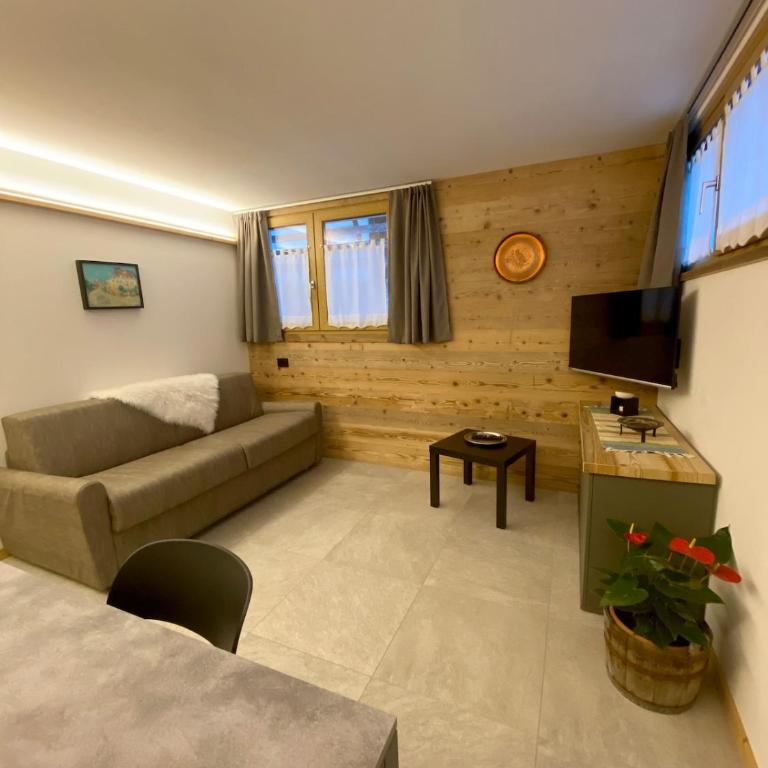 Bormio - Adri apartment, facing the Stelvio slope - Appartamento con 1 Camera da Letto e Vista Giardino - 1