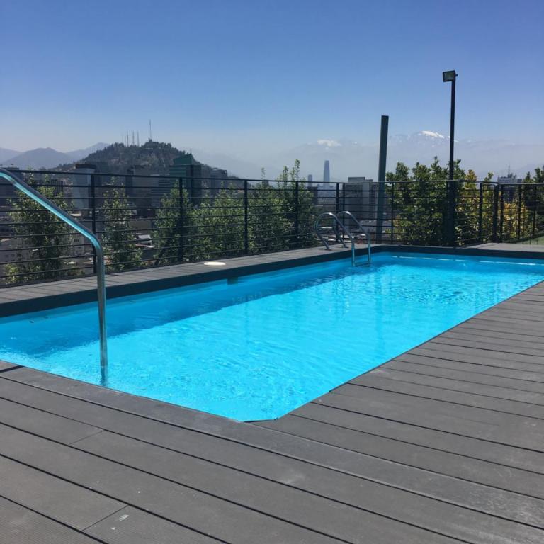 Céntrico Depto pasos U de chile Piscina Wifi - One-Bedroom Apartment - 1
