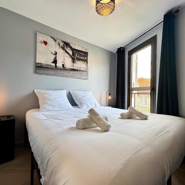 Appart 3 chambres, Cannes centre & plages - Appartement 3 Chambres - 9