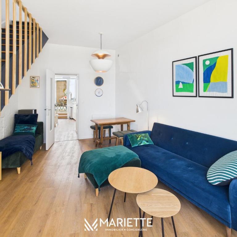 -COTTEN-grand duplex vue mer au coeur de Concarneau - Maison de Ville 3 Chambres - 8