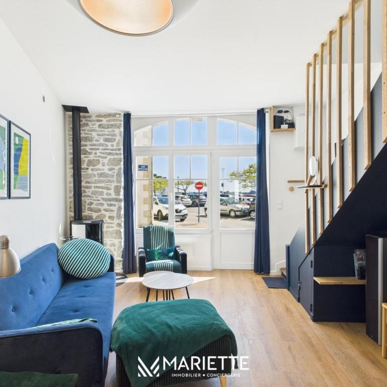-COTTEN-grand duplex vue mer au coeur de Concarneau - Maison de Ville 3 Chambres - 1