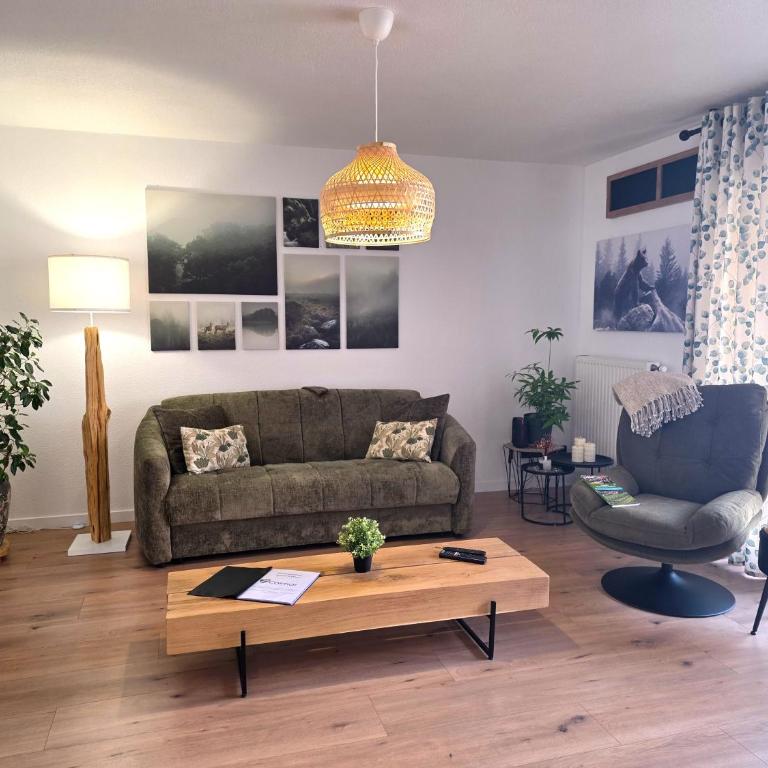 Gîte Forestier - T2 Cosy avec Terrasse & 2 Parkings privatifs -Centre ville- Classement ministériel 4 étoiles - Apartment mit 1 Schlafzimmer - 9