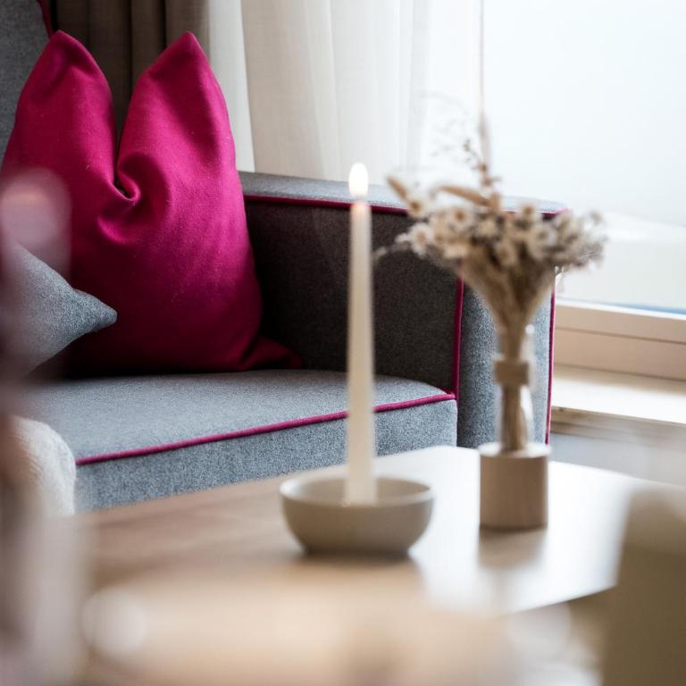 stoanmandl Wohlfühlappartements - Apartment mit 1 Schlafzimmer und Balkon - 47