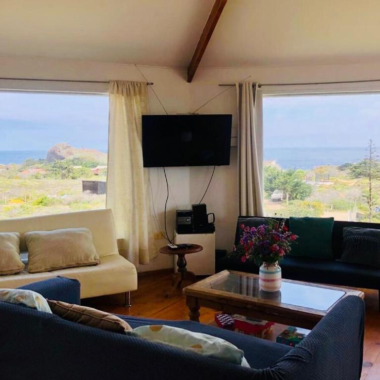 Casa con vista al mar en condomnio Ensenada y playa interior - One-Bedroom House - 12