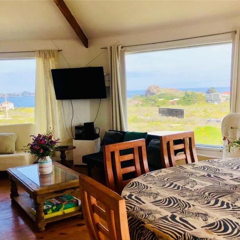 Casa con vista al mar en condomnio Ensenada y playa interior - One-Bedroom House - 13