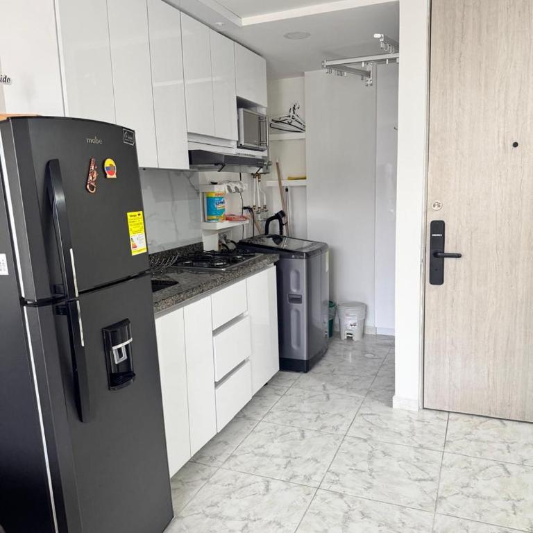 Moderno estudio en Armenia con wifi, la mejor ubicación - Apartamento de 1 dormitorio - 5
