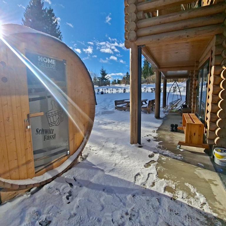 Pur Natur! Wandern und Skifahren - Trahütti Premium Lodges - Ferienhaus - 62