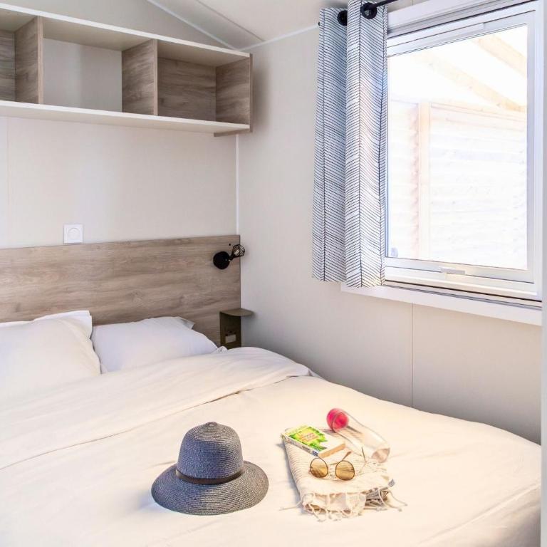Camping les Tamaris *** - Grand Mobile Home 6 Places Premium Colline - 3