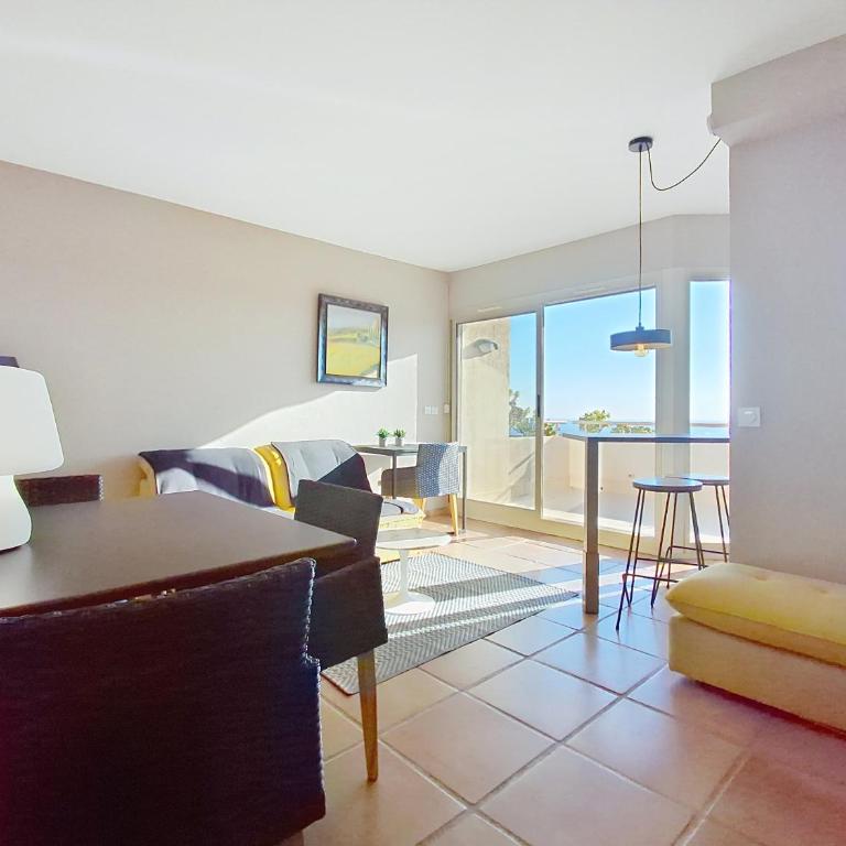 Vue mer spectaculaire, 2P climatisé, Domaine du Grand Duc - Appartement 1 Chambre - 12
