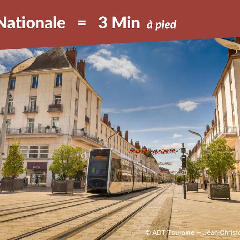 Le Rempart de Tours - Proche Gare - Terrasse - One-Bedroom Apartment - 14