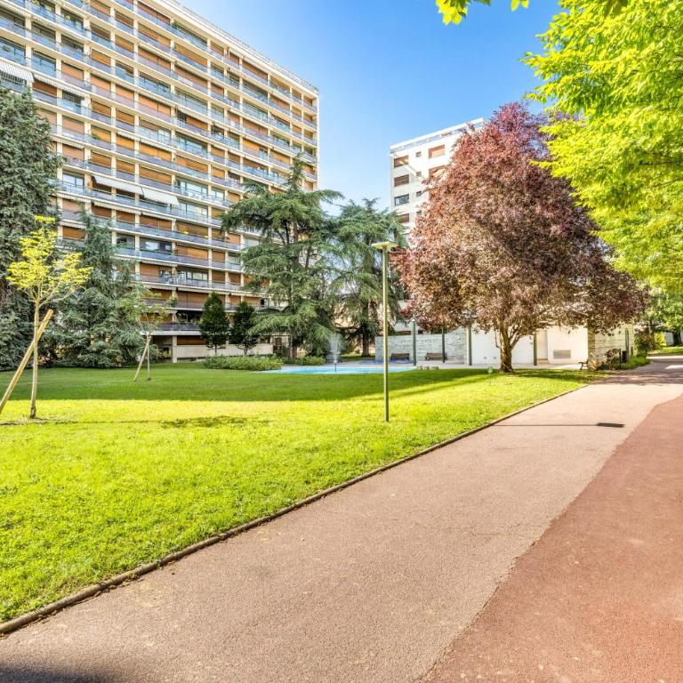 BnGo l Le Spacieux Cocon PartDieu l parking, balcon, 4p - One-Bedroom Apartment - 21